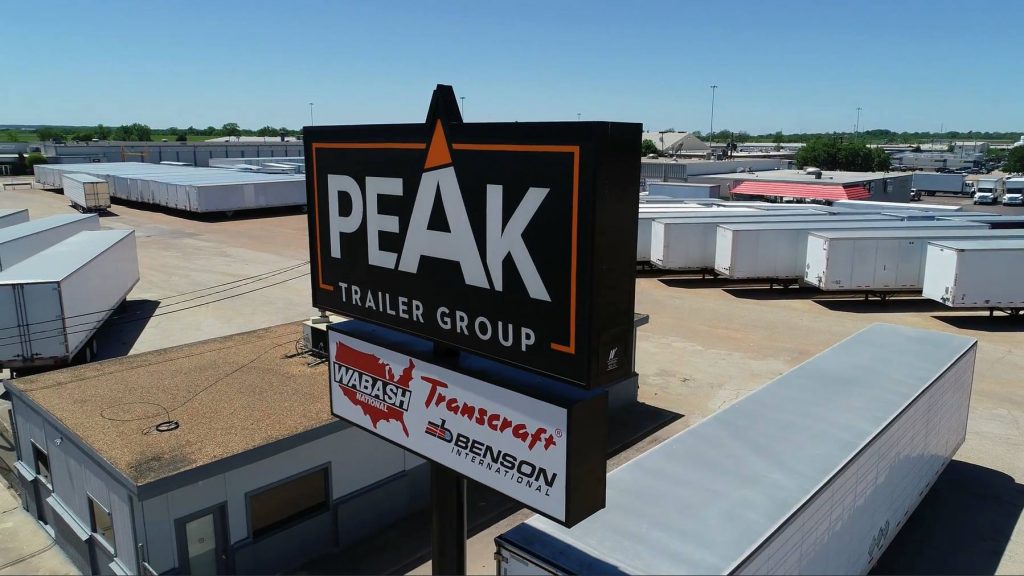 Peak Trailer Group locations Dallas Texas