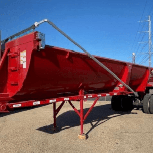2022 Dura Haul 34ft end dump red trailer