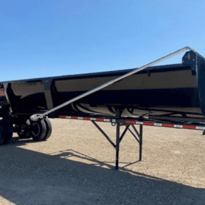 dura haul end dump trailer for sale 53ft black