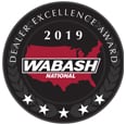 Peak Trailer 2019 Wabash National Dealer Excellence Award