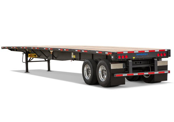 wabash transcraft steel flatbed trailers